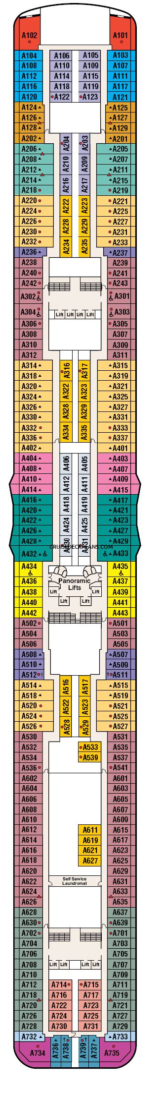 enchanted deck plan